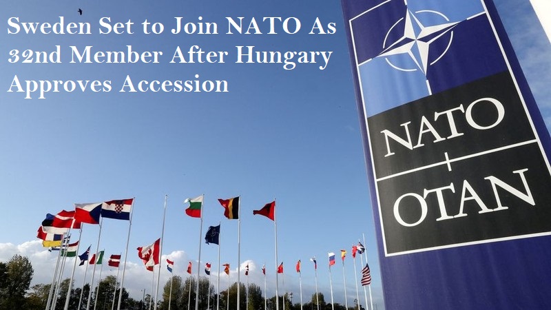 Sweden set to Join NATO